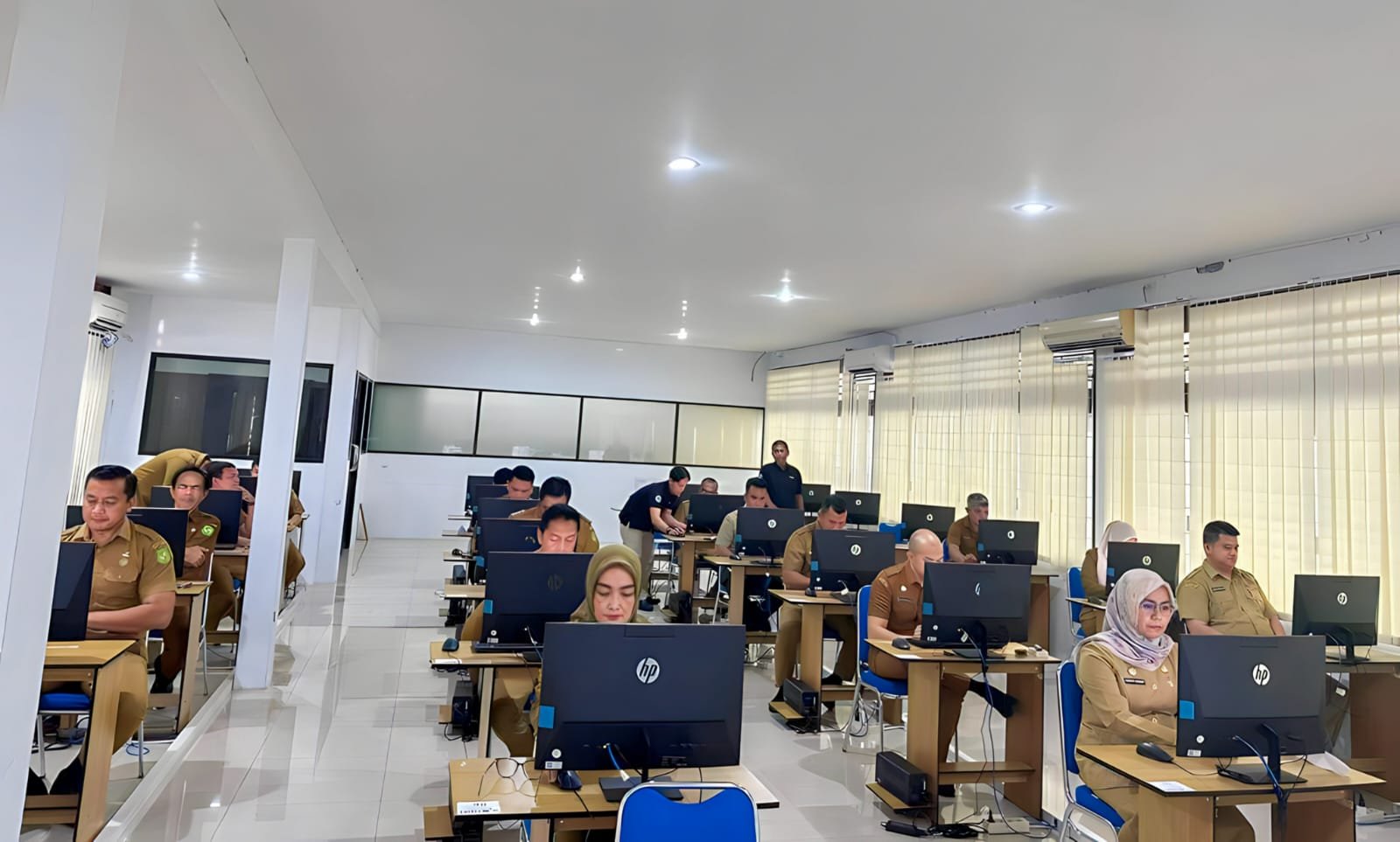 BKPSDM Medan Laksanakan Uji Kompetensi Jabatan Pimpinan Tinggi Pratama