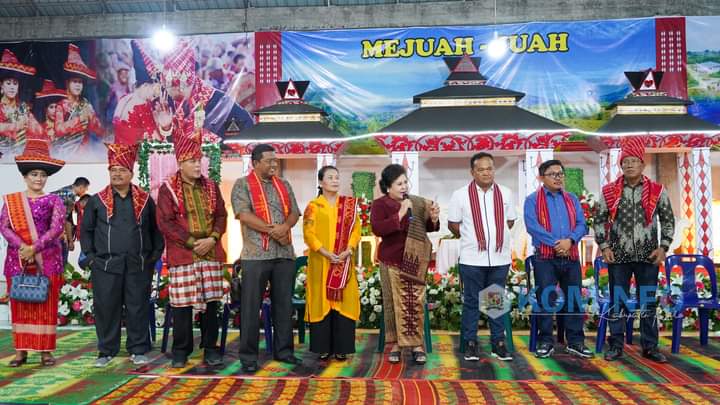 Bupati Karo Hadiri Acara Pagelaran Seni Budaya Daerah ke-V Tahun 2023 Kabupaten Asahan “Etnis Karo”