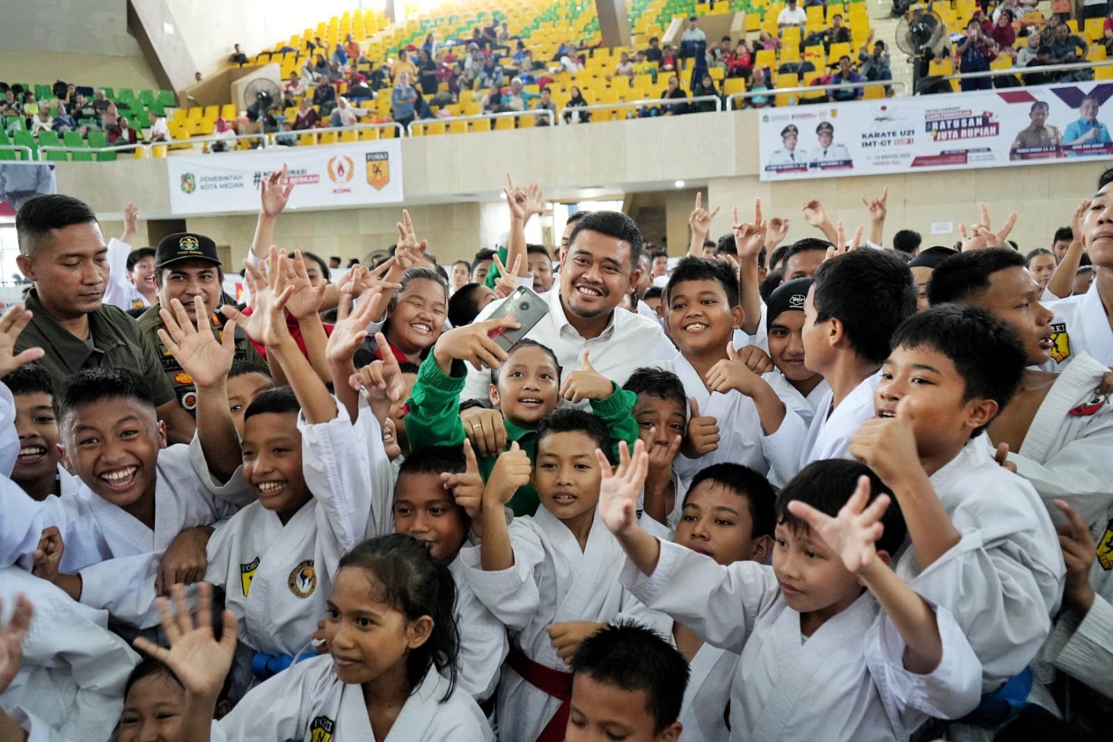 Buka Open Turnament Karate Championship U21 IMT-GT CUP I  2023, Wali Kota Medan Berharap Melahirkan Atlet Karate Berprestasi