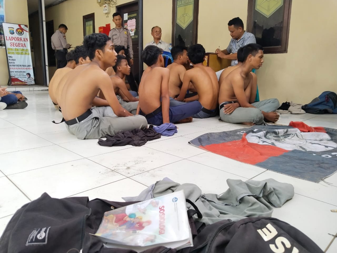 71 Pelajar Hendak Tawuran Diamankan saat Hari Kemerdekaan