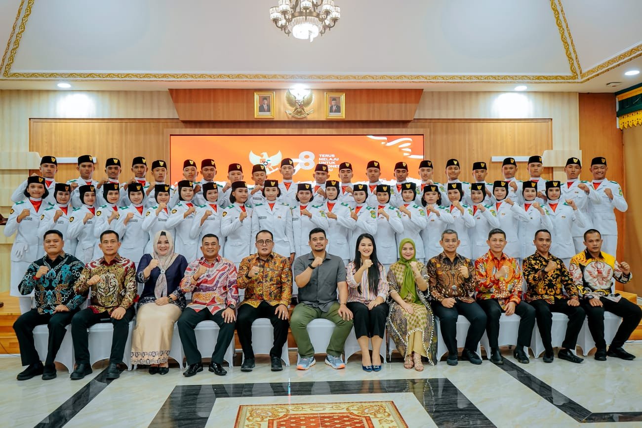 Ini Pesan Bobby Nasution Kepada Paskibraka Kota Medan