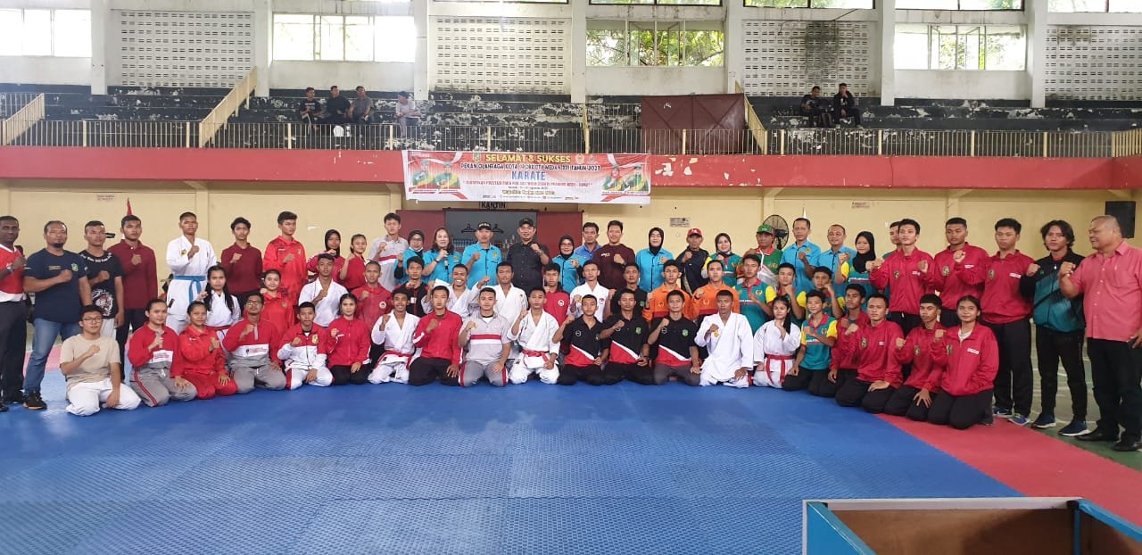 88 Karateka Bersaing di Arena Porkot Medan XIII 2023