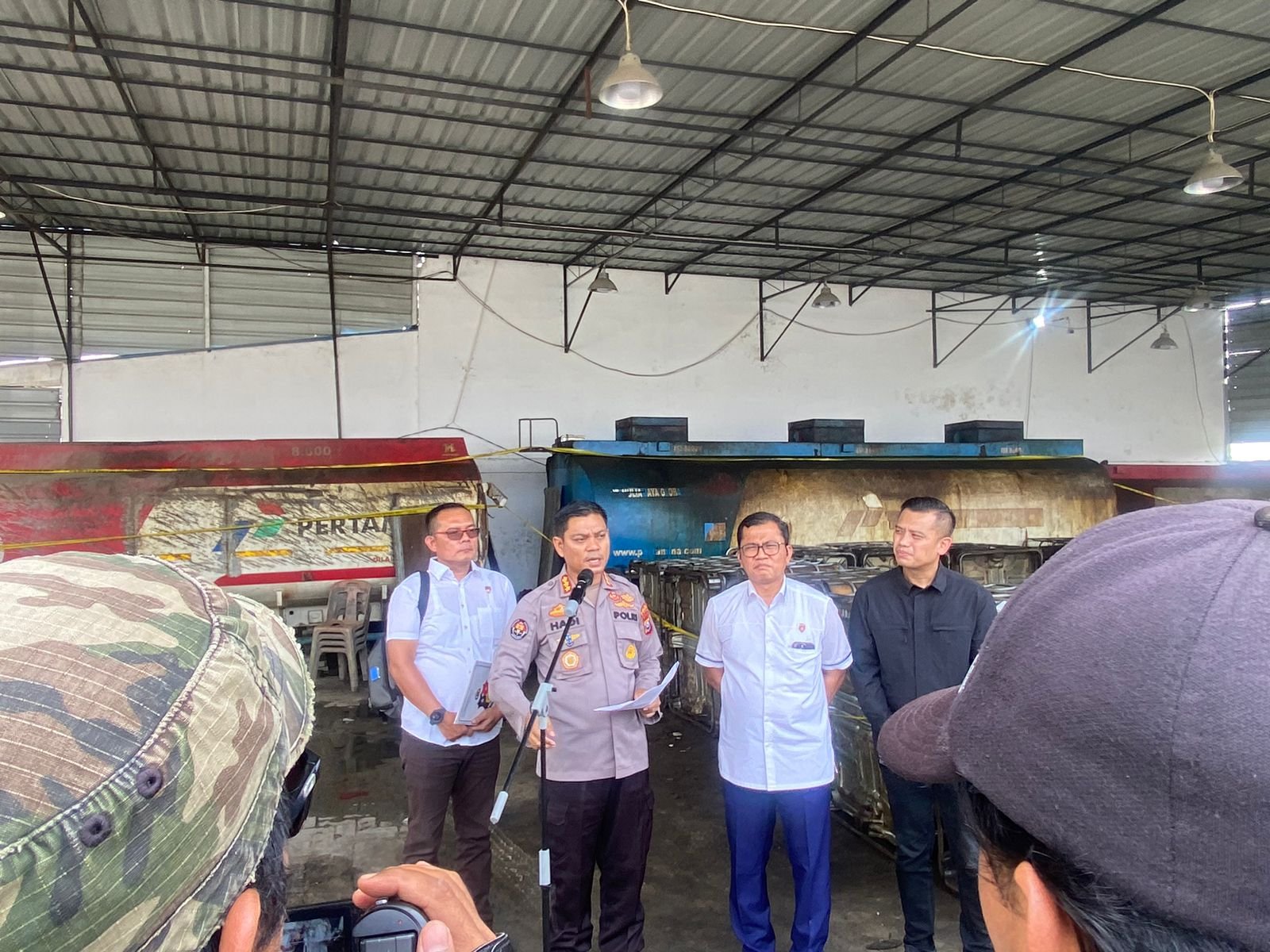 Gudang Penyelewengan Solar Bersubsidi Digerebek Polda Sumut, 21 Ton Disita Pengelola Diamankan