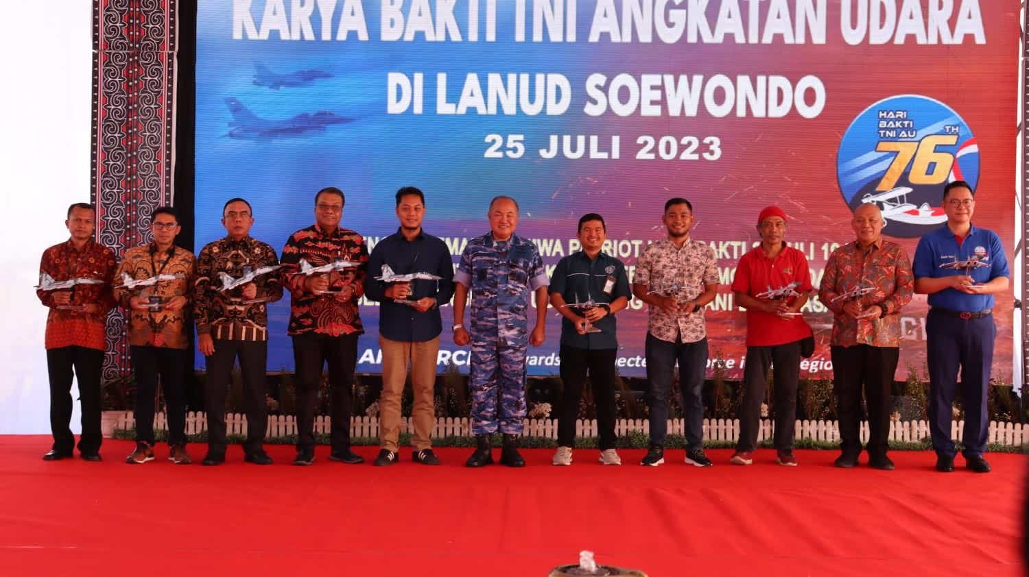 Peringati Hari Bakti Ke-77, BRI Dukung Gelar Karya Bakti Ke-77 TNI AU