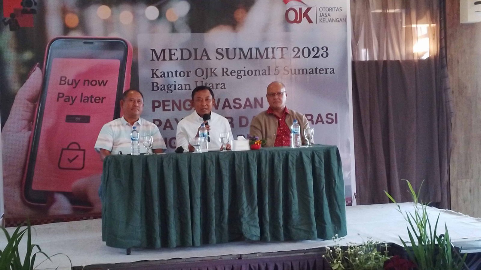 Kepala OJK KR5 Sumbagut Ajak Wartawan Terus Mengedukasi dan Menyebarkan Literasi Keuangan Lewat Pemberitaan