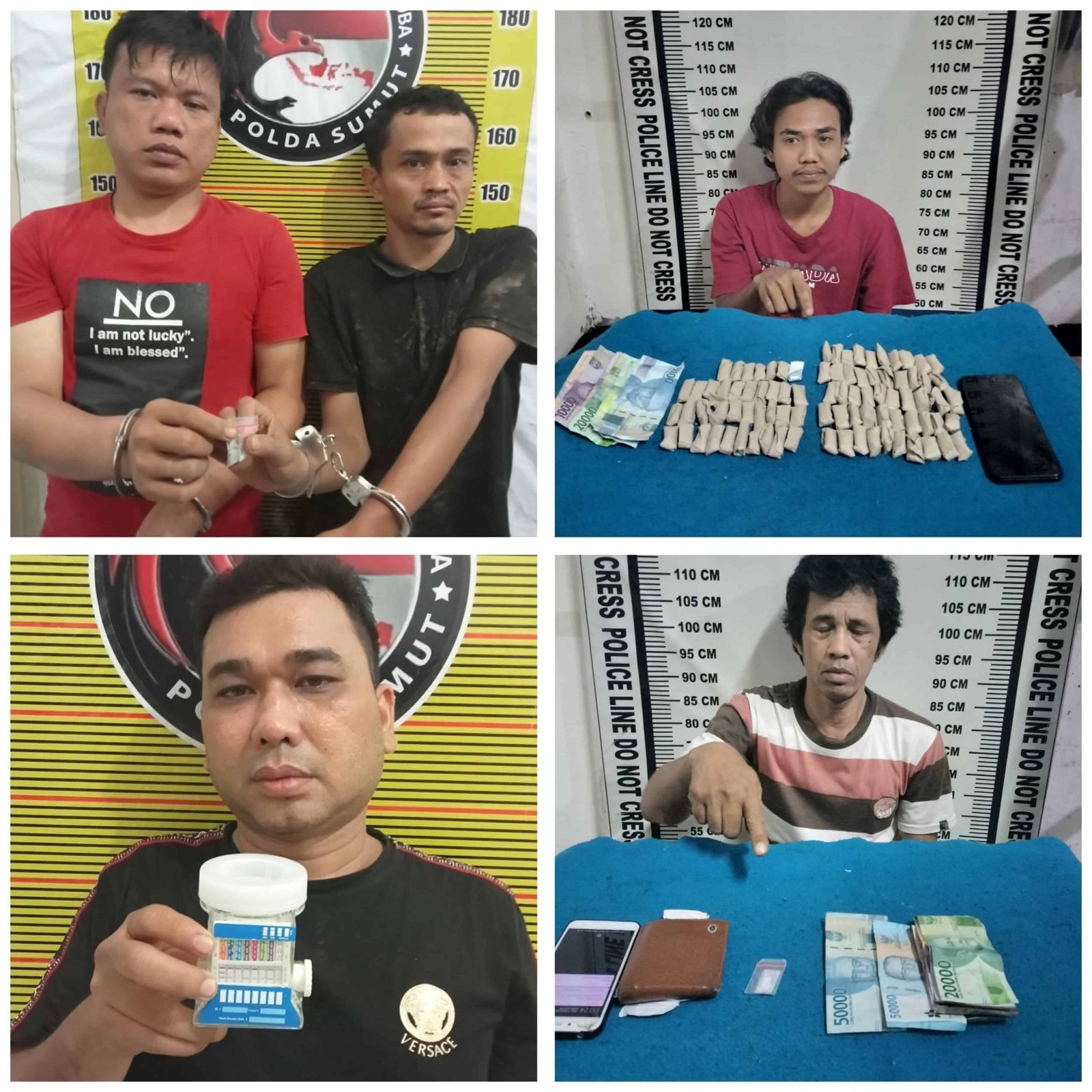 Polda Sumut akan “Setrika” Pelaku Narkoba, 101 Jaringan Ditangkap, Rp 21 Juta Disita