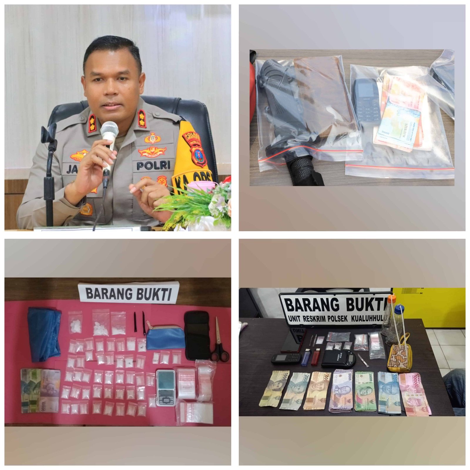 Polres Labuhanbatu Buru Pelaku Narkoba