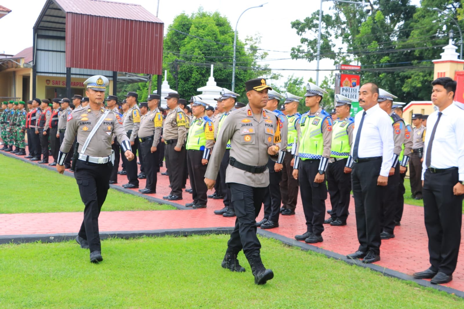 Polres Labuhanbatu Laksanakan Operasi Zebra Toba 2023 Dengan Delapan Sasaran Pelanggaran