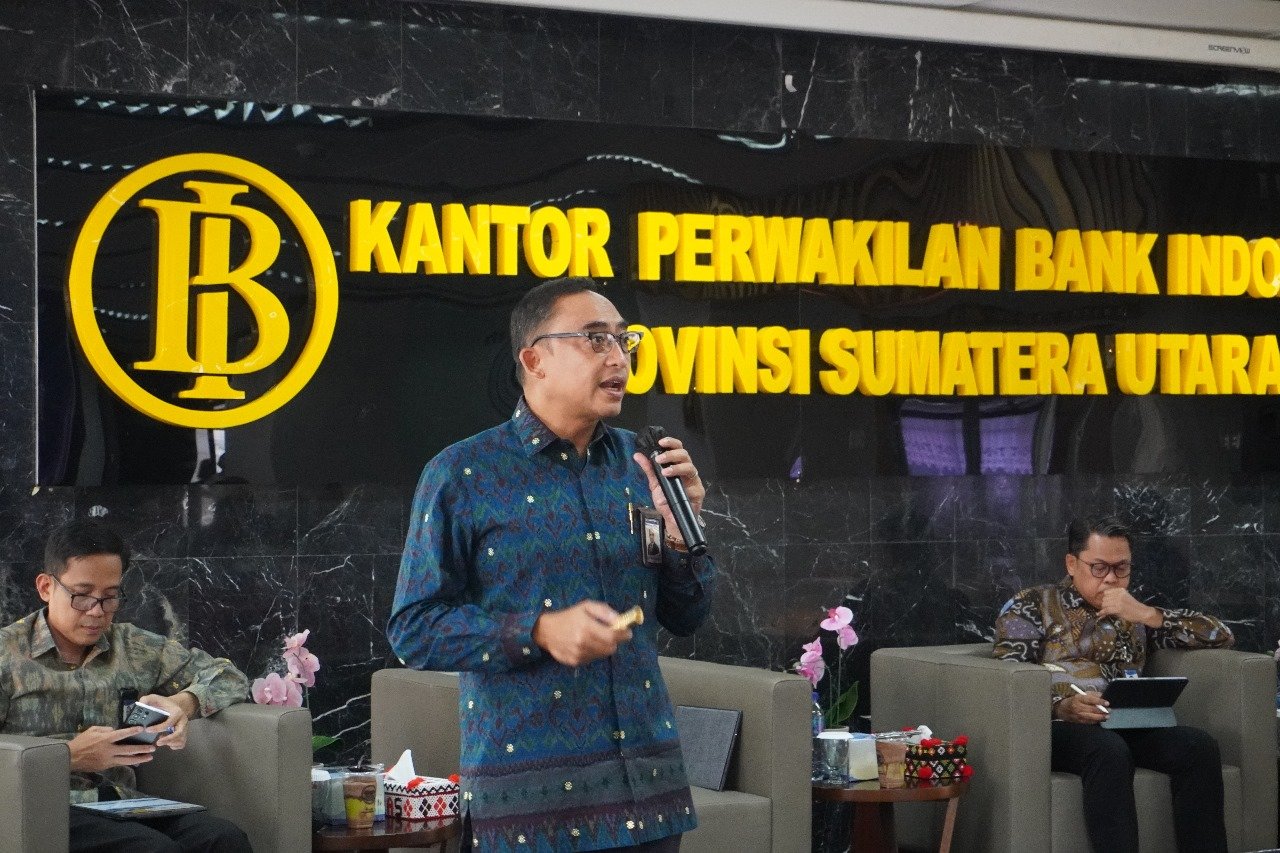 KPwBI Sumut :  Perekonomian Sumut di Tahun 2023 Tetap Kuat Dikisaran 3,9 – 4,7 % (yoy)