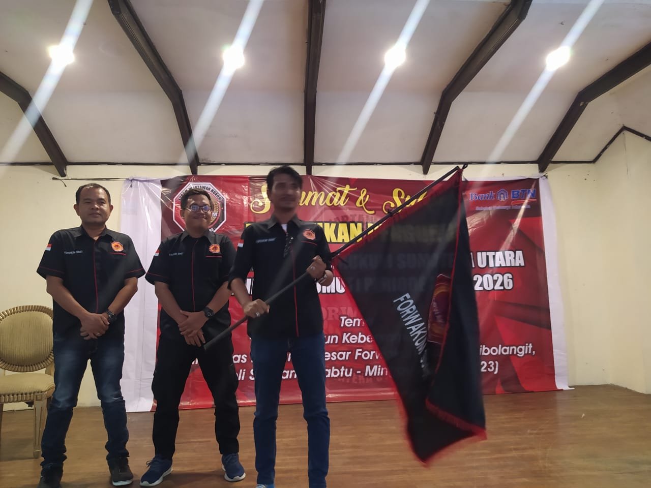 Pengurus Forwakum Sumut Resmi Dilantik, Aris Rinaldi: Siap Kawal Pemilu