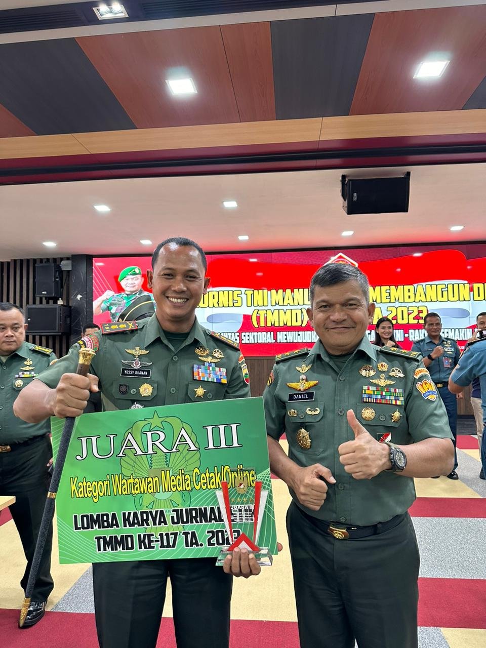 Aster Kasad : TMMD 118 Sinergi Lintas Sektoral Kuatkan Kemanunggalan TNI-Rakyat