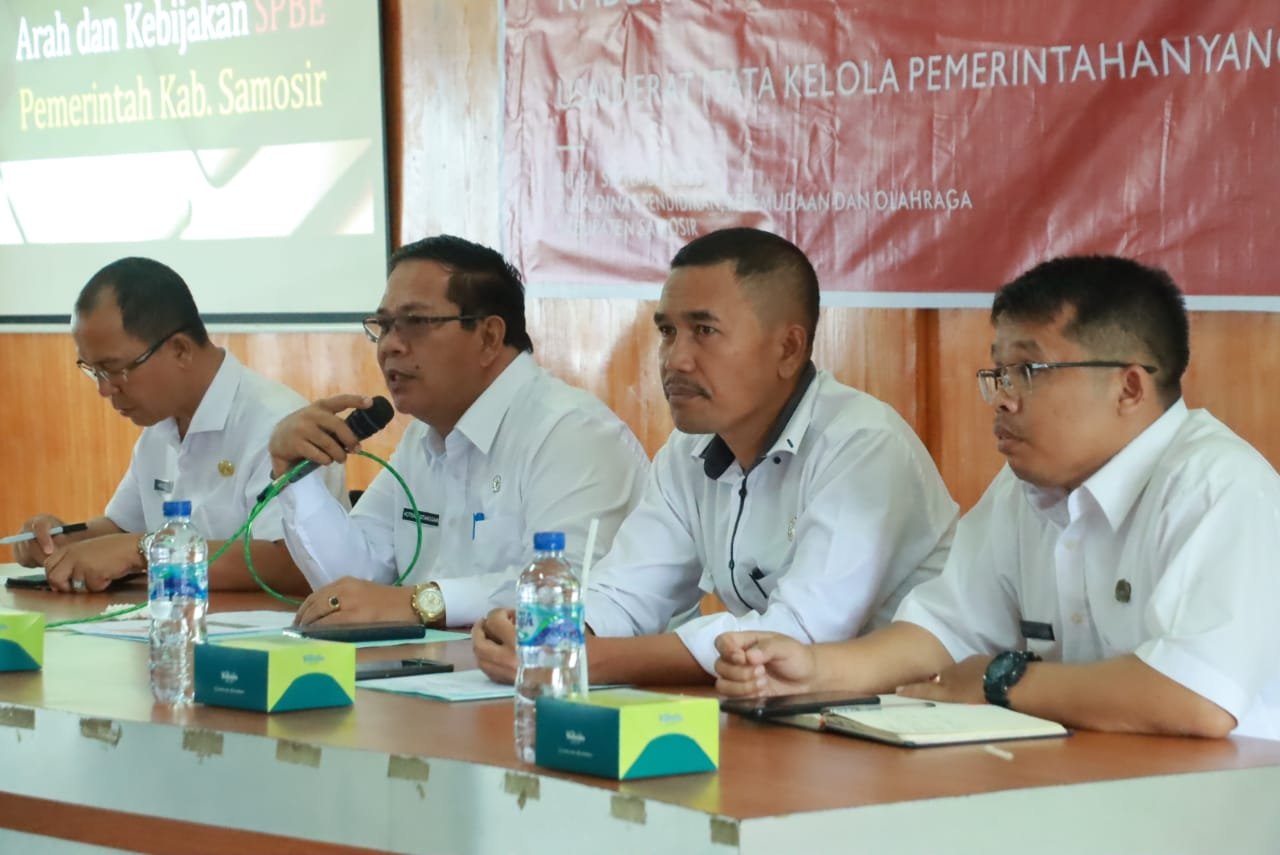 Pemkab Samosir Gelar Pendampingan Penyusunan Arsitektur SPBE