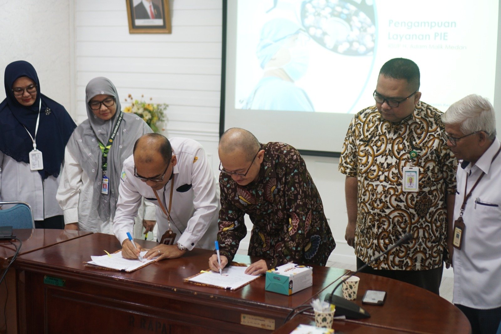 RSUP HAM Tanda Tangani Kerja Sama Pengampuan Layanan PIE dengan RSPI