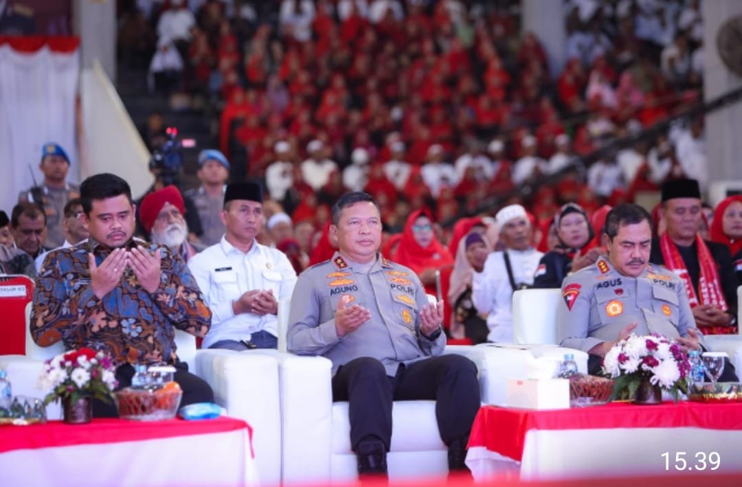 Wakapolri dan Kapolda Sumut Gelar Bakti Sosial Bagikan 5.000 Paket Sembako