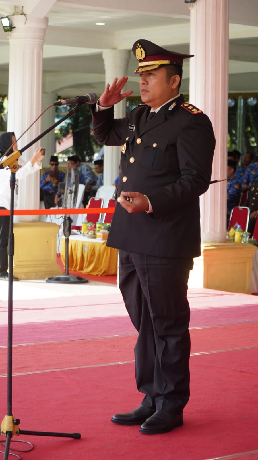 Kapolres Langkat, Irup Dalam Upacara Hari Kesaktian Pancasila