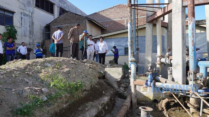 Bupati Karo Pantau Persiapan Uji Coba Pelayanan Air 24 Jam