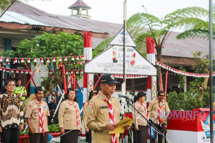 Wakil Bupati Karo Lantik dan Kukuhkan Pengurus Majelis Pembimbing Ranting dan Pengurus Kwartir Ranting Barusjahe