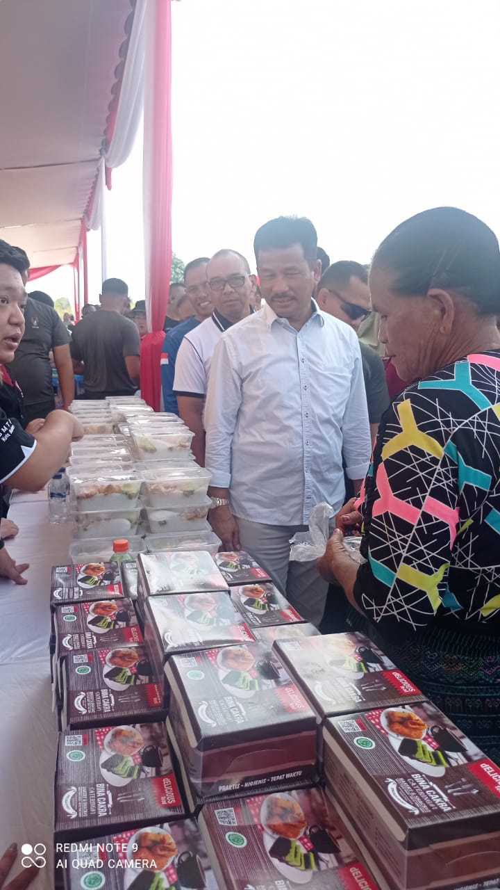 Baksos HUT Ke-78 TNI Disambut Antusias Ribuan Warga Pulau Rempang