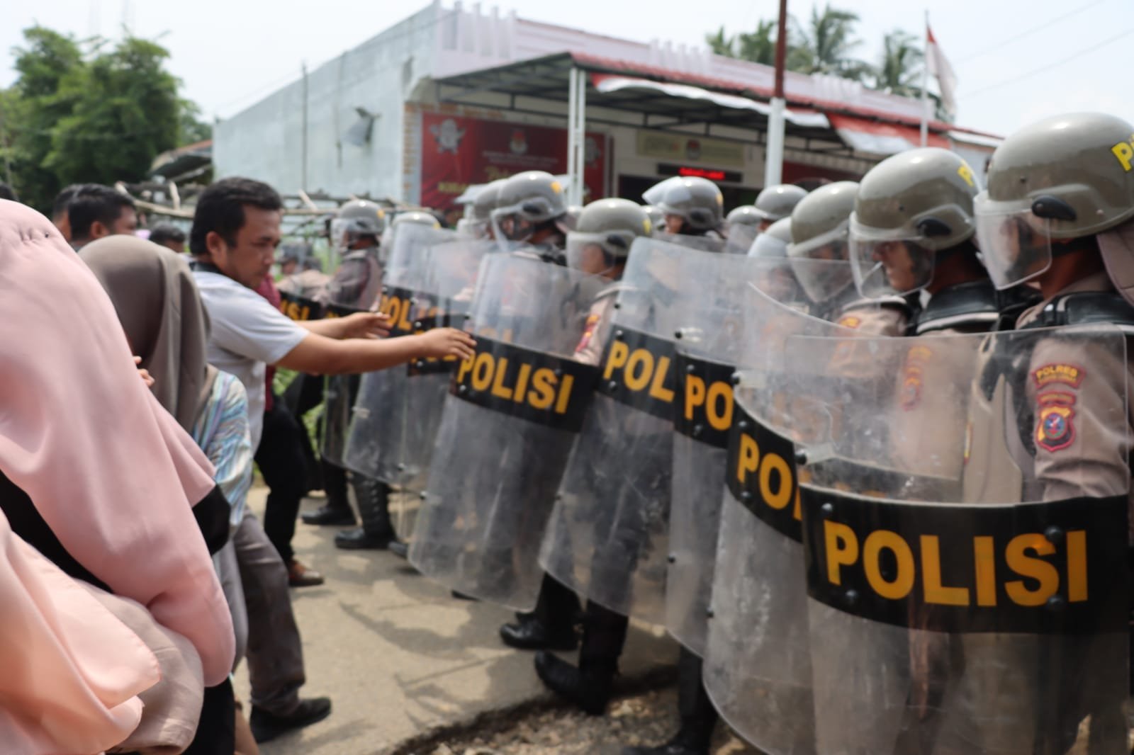 Siap Amankan Pemilu 2024, Polres Palas Gelar Simulasi Sispamkota