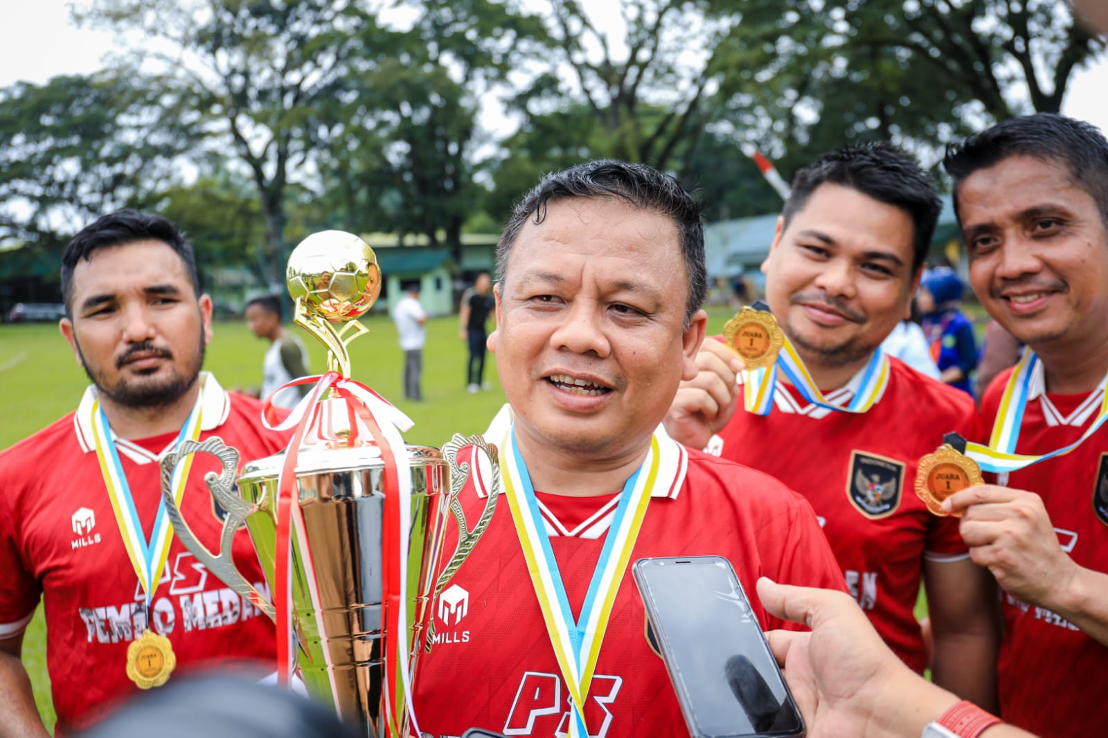 PS.Pemko Medan Juara Piala Komwil I APEKSI Setelah Bantai Pemko Lhokseumawe 6-1