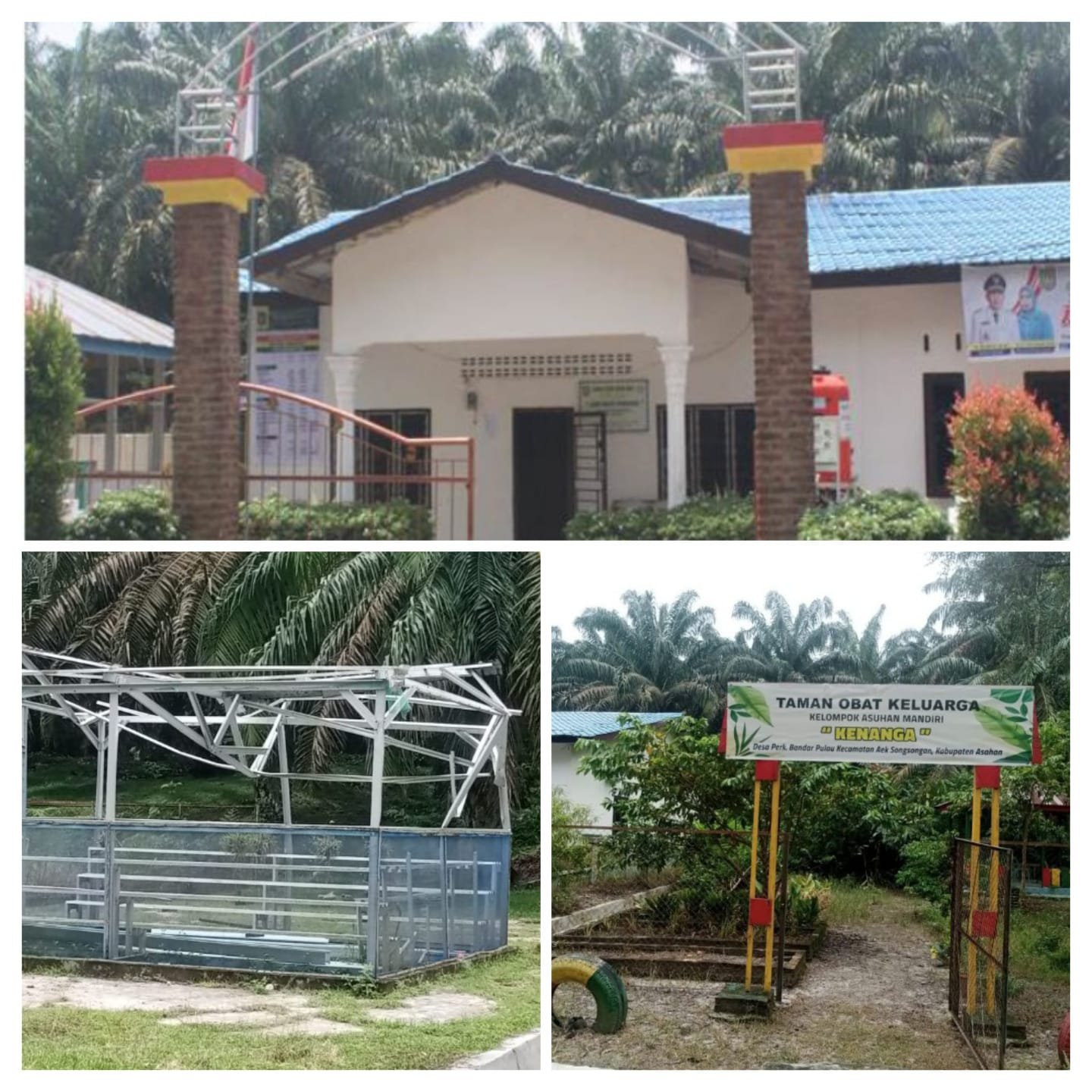 Sejumlah Program Desa Perkebunan Bandar Pulau, Diduga Mangkrak dan Terkesan Terabaikan