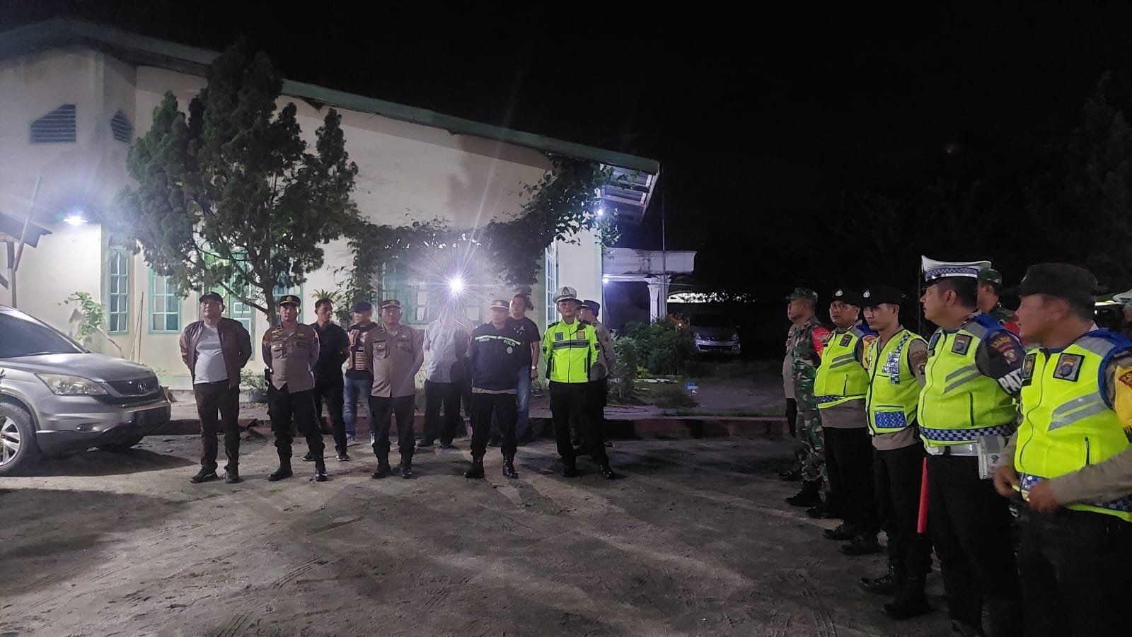 Polres Sergai Gelar Patroli Skala Besar, Jelang Pemilu 2024