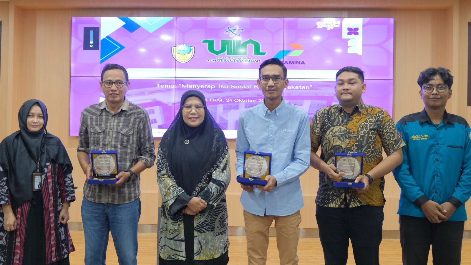 Kolaborasi Mahasiswa UINSU, Pertamina Patra Niaga Sosialisasikan Transformasi Digital Penyaluran Energi Bersubsidi