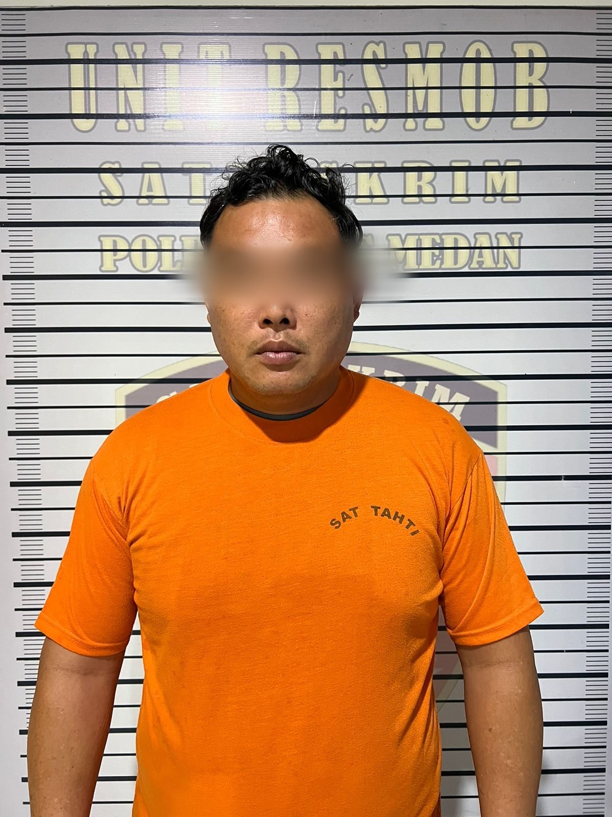 Polrestabes Medan Tahan Peletus Senpi, Ini Tampangnya