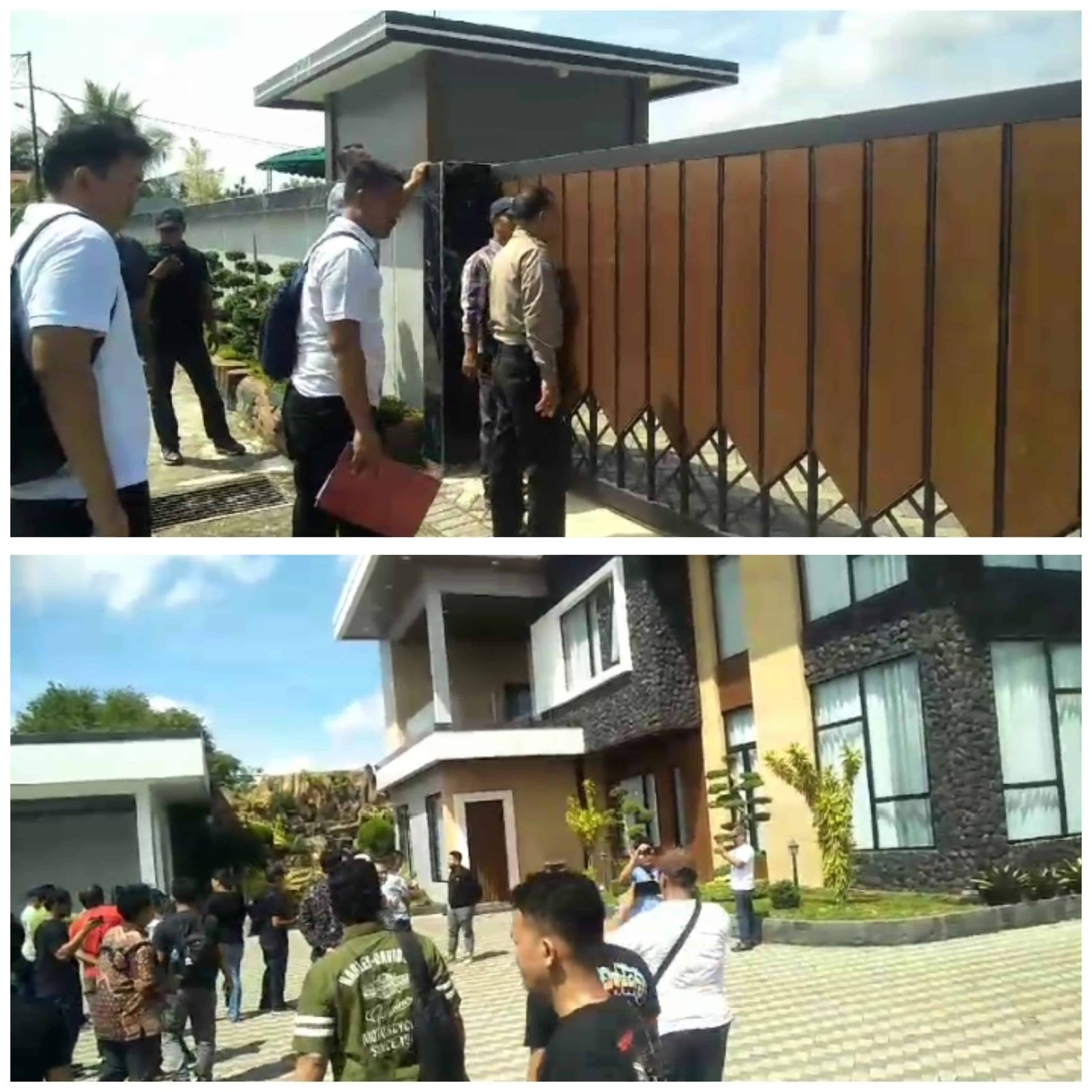 Rumah Samsul Tarigan Didatangi Polisi