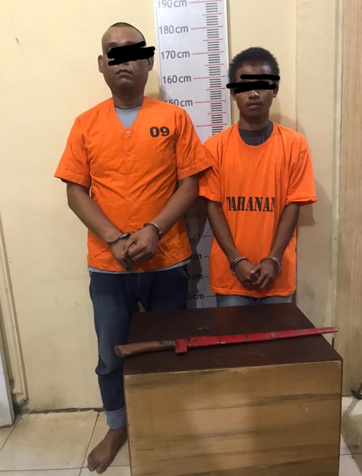 Polsek Kuala Amankan 2 Pelaku Penganiayaan dan Pengancaman