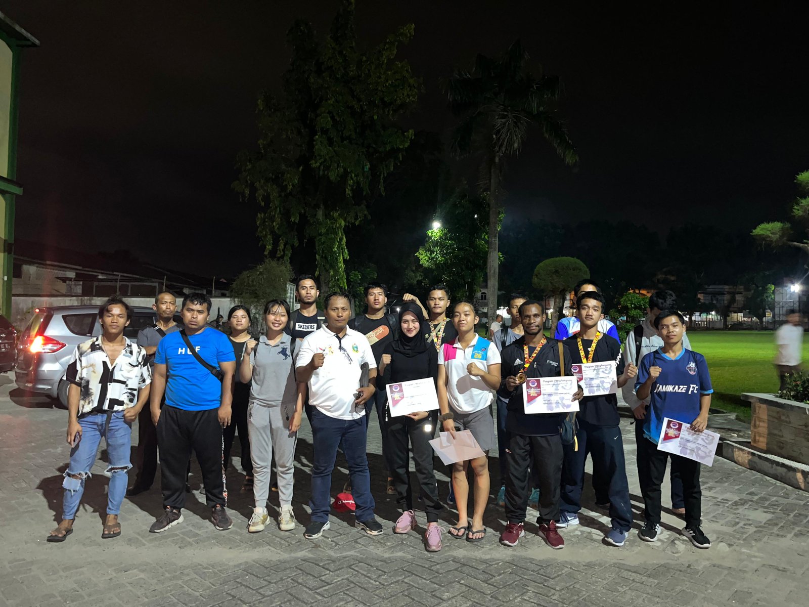 13 Atlet Kontingen Karo Sabet 13 Medali di Kejurda Kick Boxing Sumut