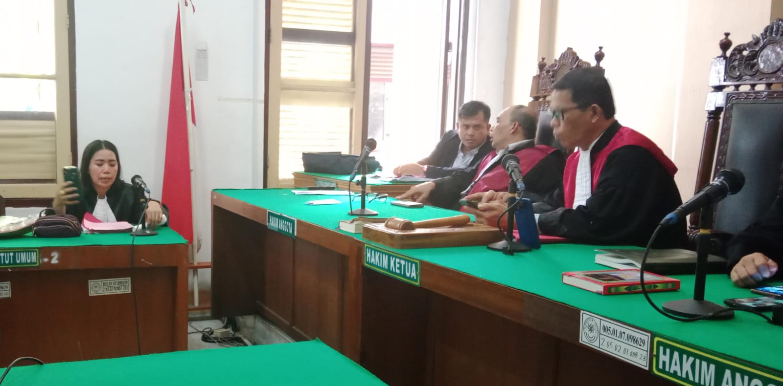 Kurir 133 Kg Ganja Asal Aceh Diadili