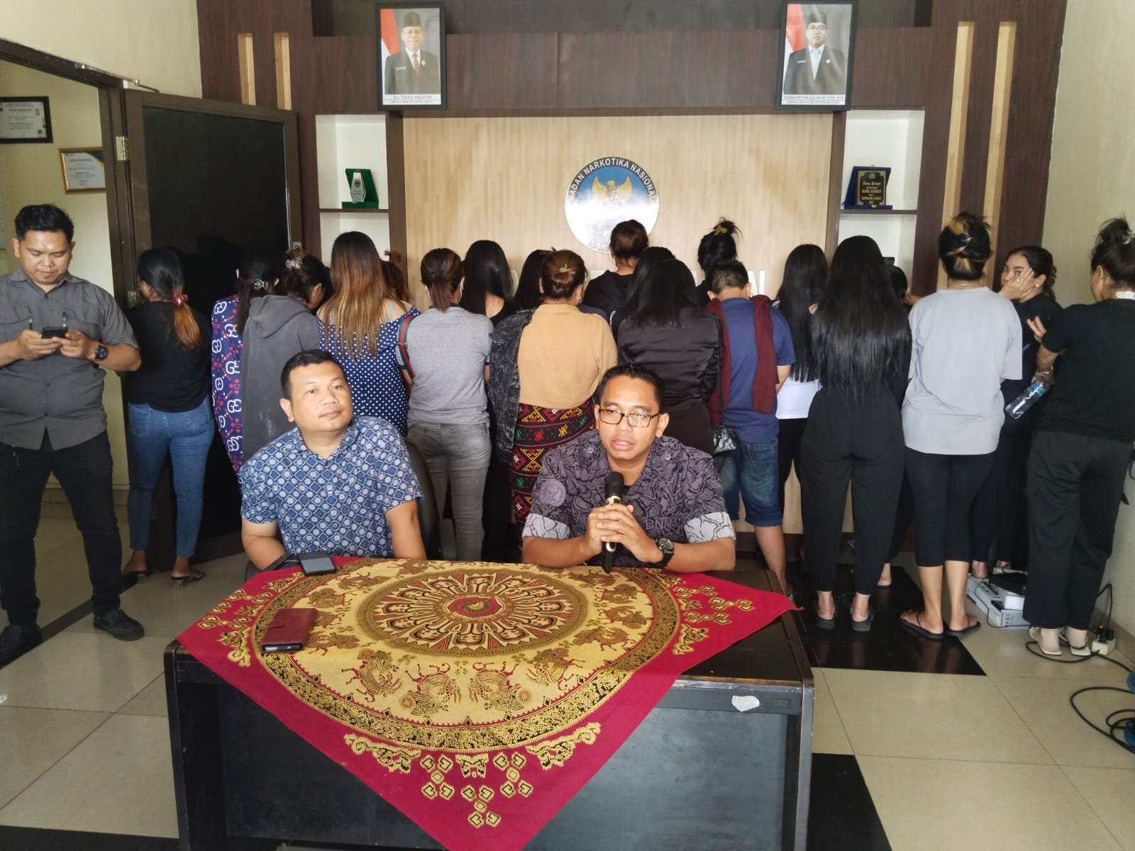 BNNK Asahan Amankan 58 Pengunjung Dari Vegas Bistro dan Karaoke Kisaran