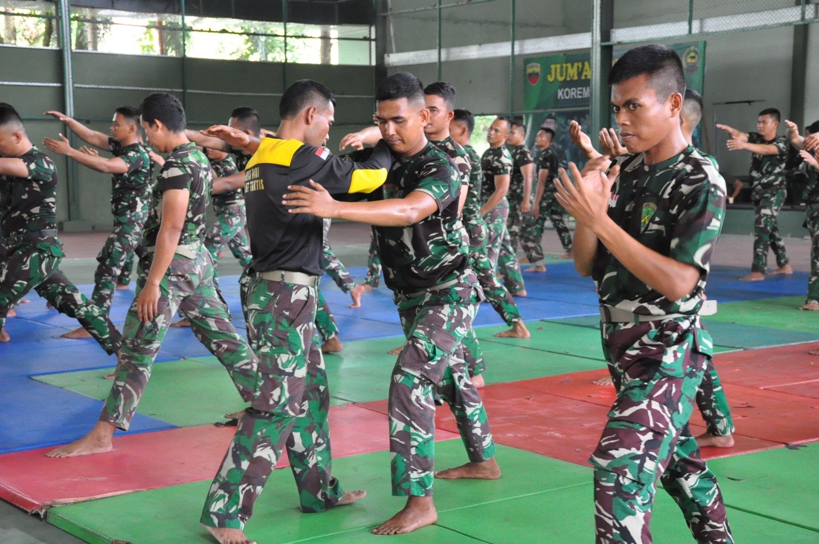 Korem 031/Wira Bima gelar Latihan Kaderisasi Pelatih Beladiri Taktis se-Riau