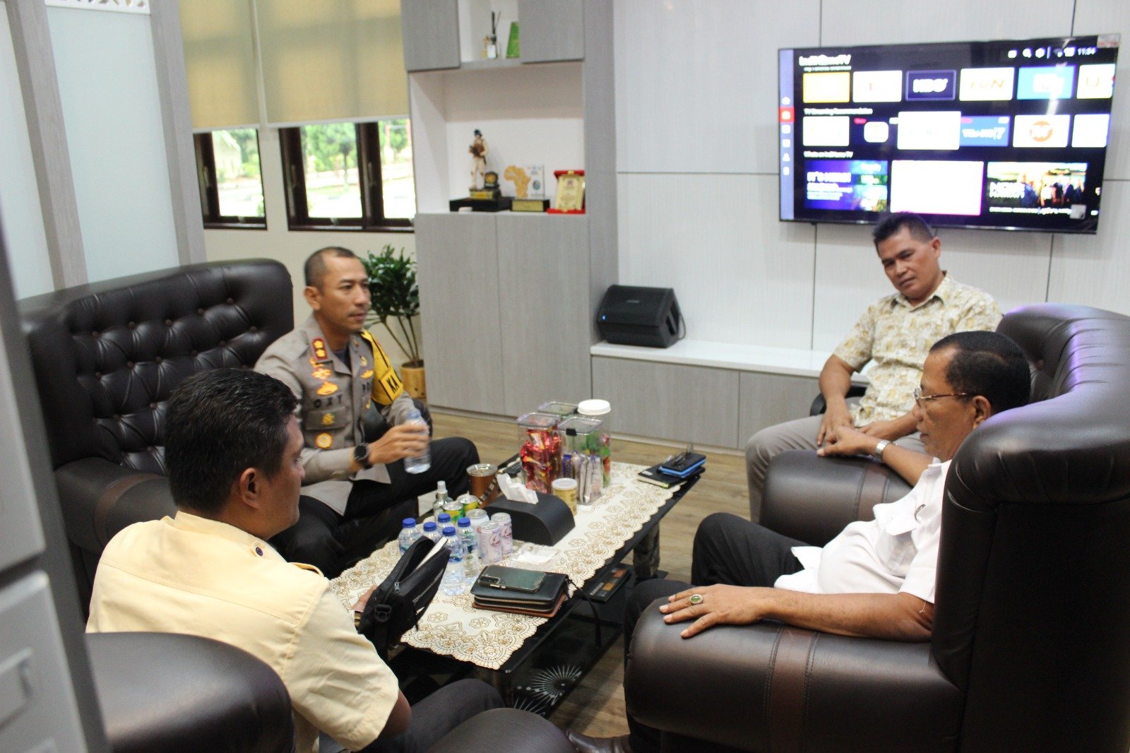 Sinergikan Berantas Narkoba, BNNK Sergai dan Kapolres Sepakat Satukan Visi dan Misi