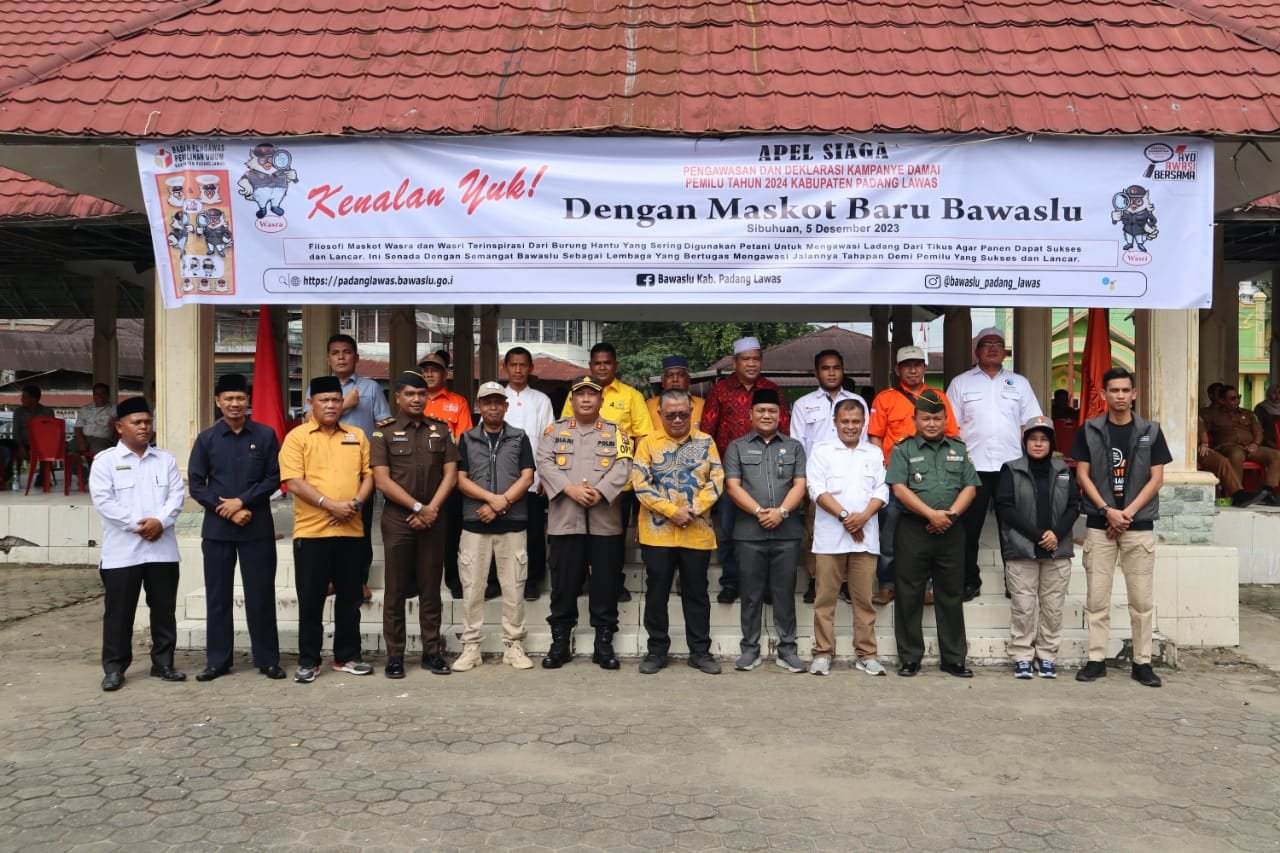 Bawaslu Palas Gelar Apel Siaga Pemilu Damai 2024