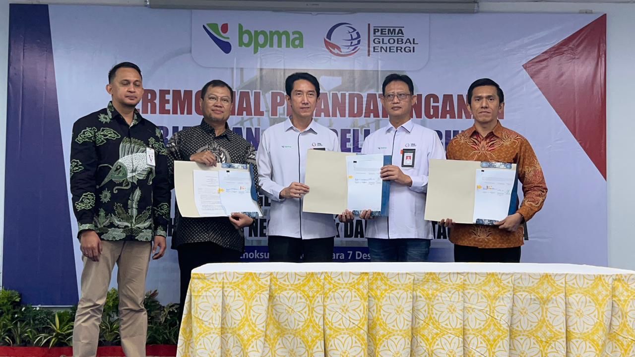 PGN, PTGN, dan PGE Teken PJBG 45 BBTUD Untuk Pupuk Iskandar Muda & Industri di Aceh dan Sumut