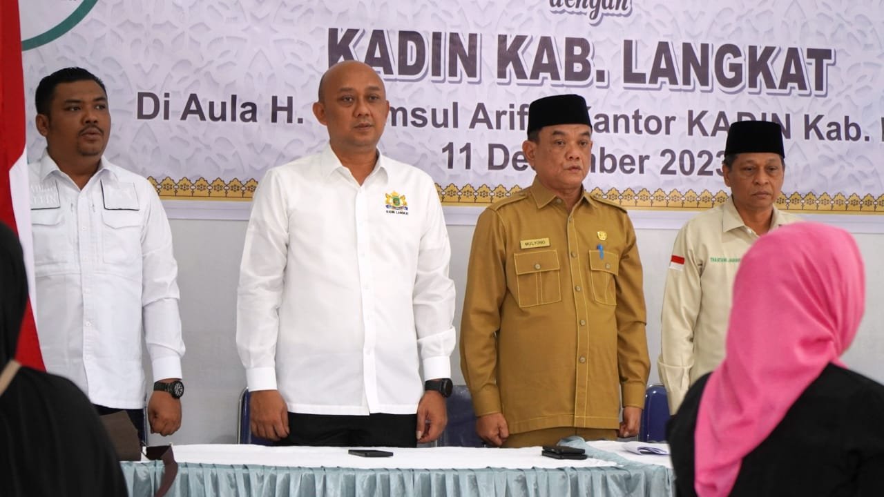 Plt Bupati Langkat Buka Sosialisasi Baznas di Kadin Langkat