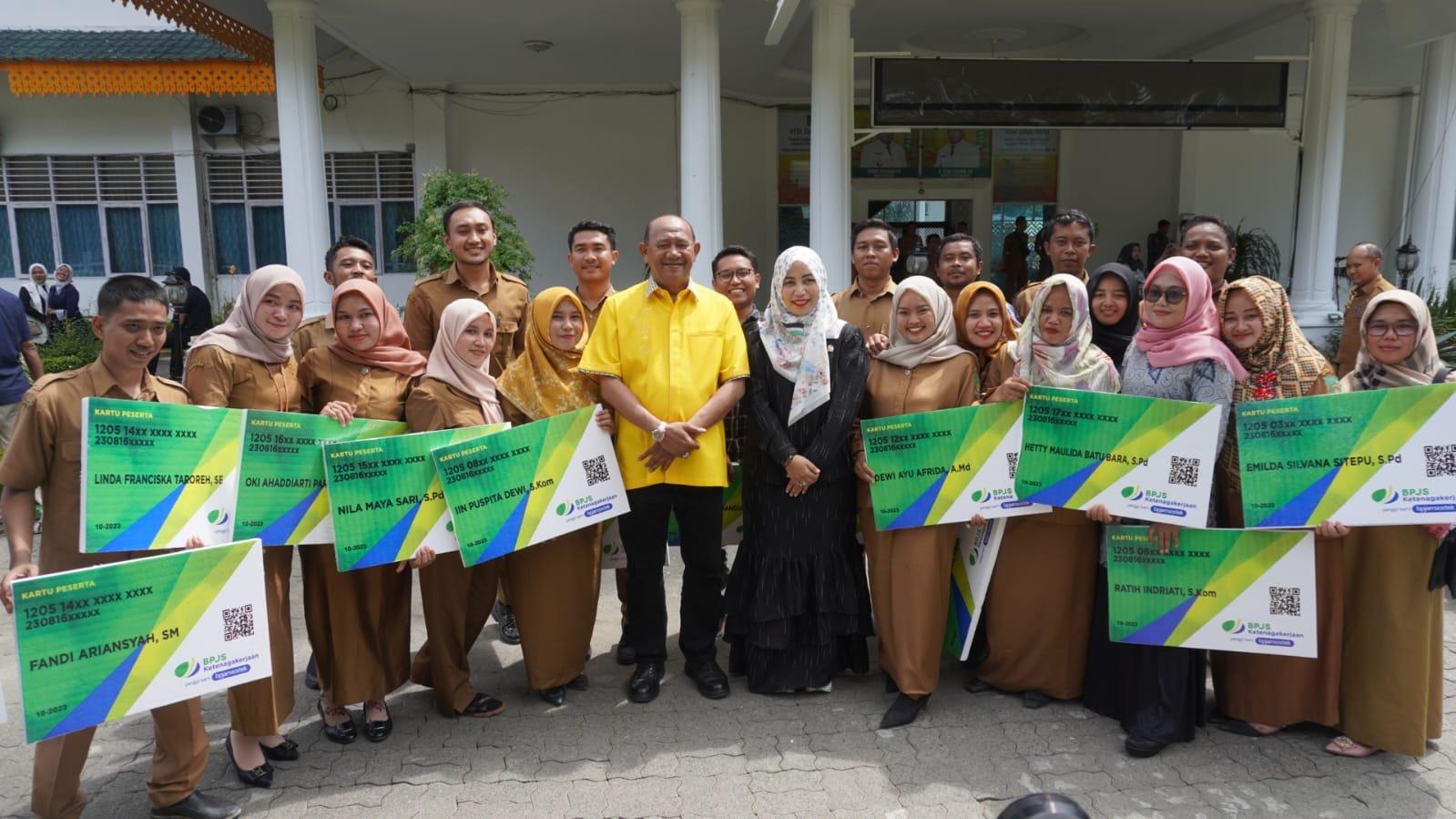 627 Operator Sekolah dan Operator Kecamatan Menerima BPJS Ketenagakerjaan