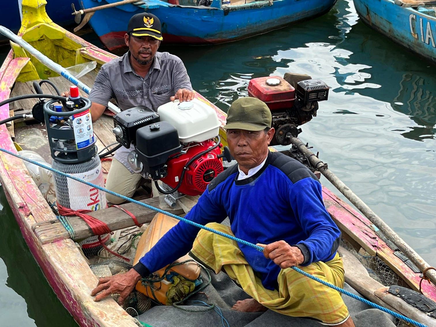 Subholding Gas Pertamina Uji Coba Konversi BBG Gasku Pada 100 Mesin Kapal Nelayan Semarang