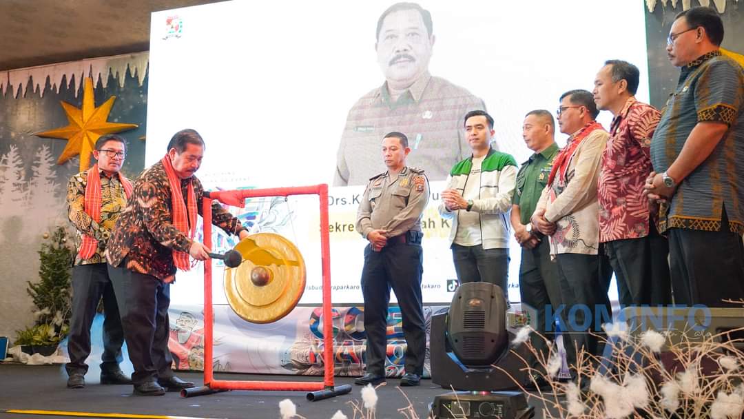 Sekda Karo Launching Calender Of Event Tahun 2024