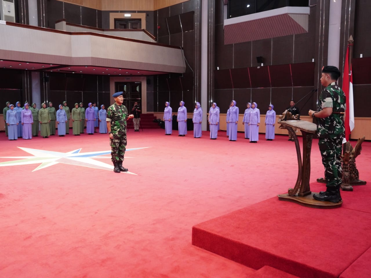Panglima TNI Pimpin Laporan Korps Kenaikan Pangkat 17 Perwira Tinggi TNI