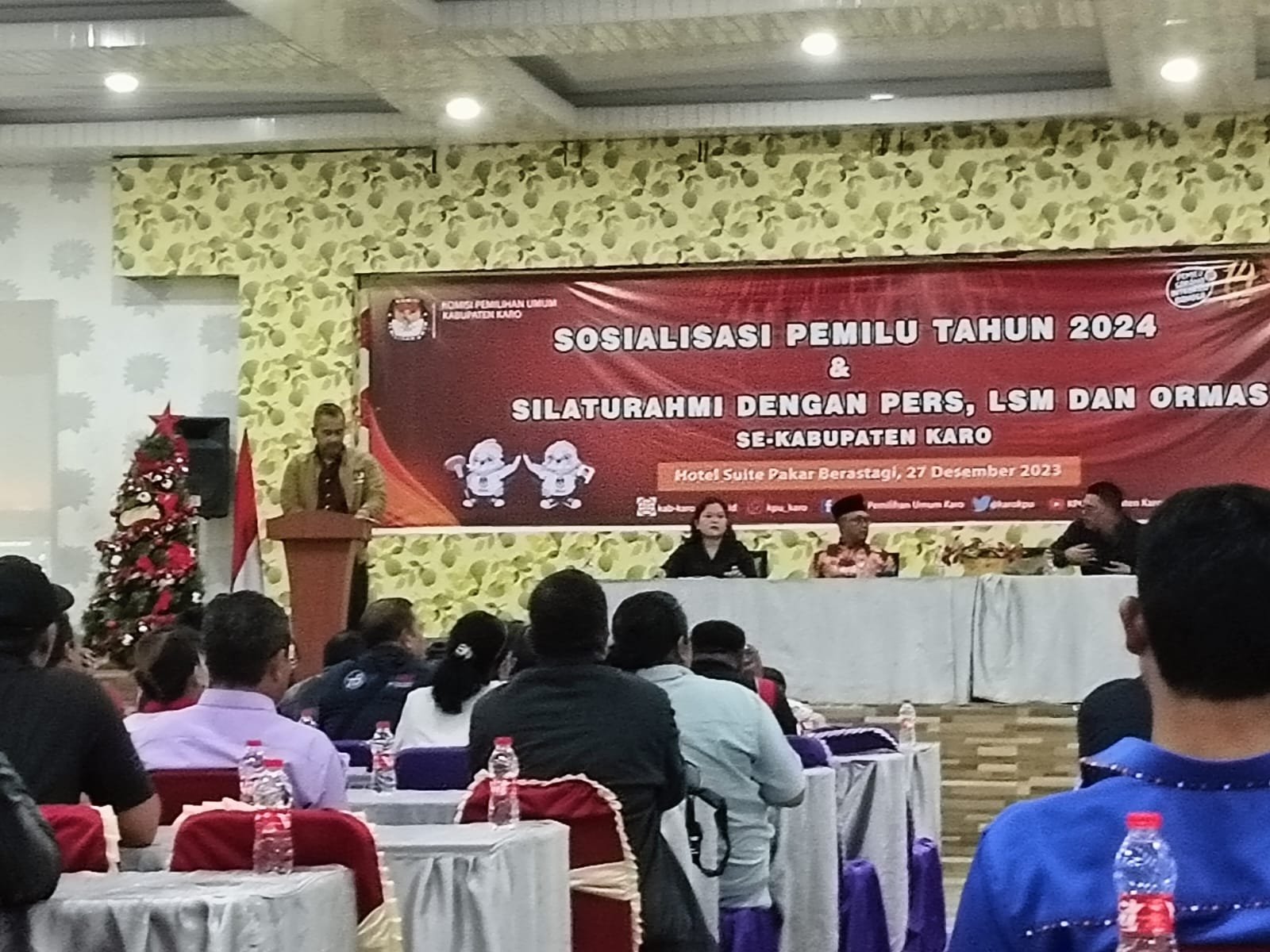 KPU Karo Sosialisasi Pemilu Tahun 2024