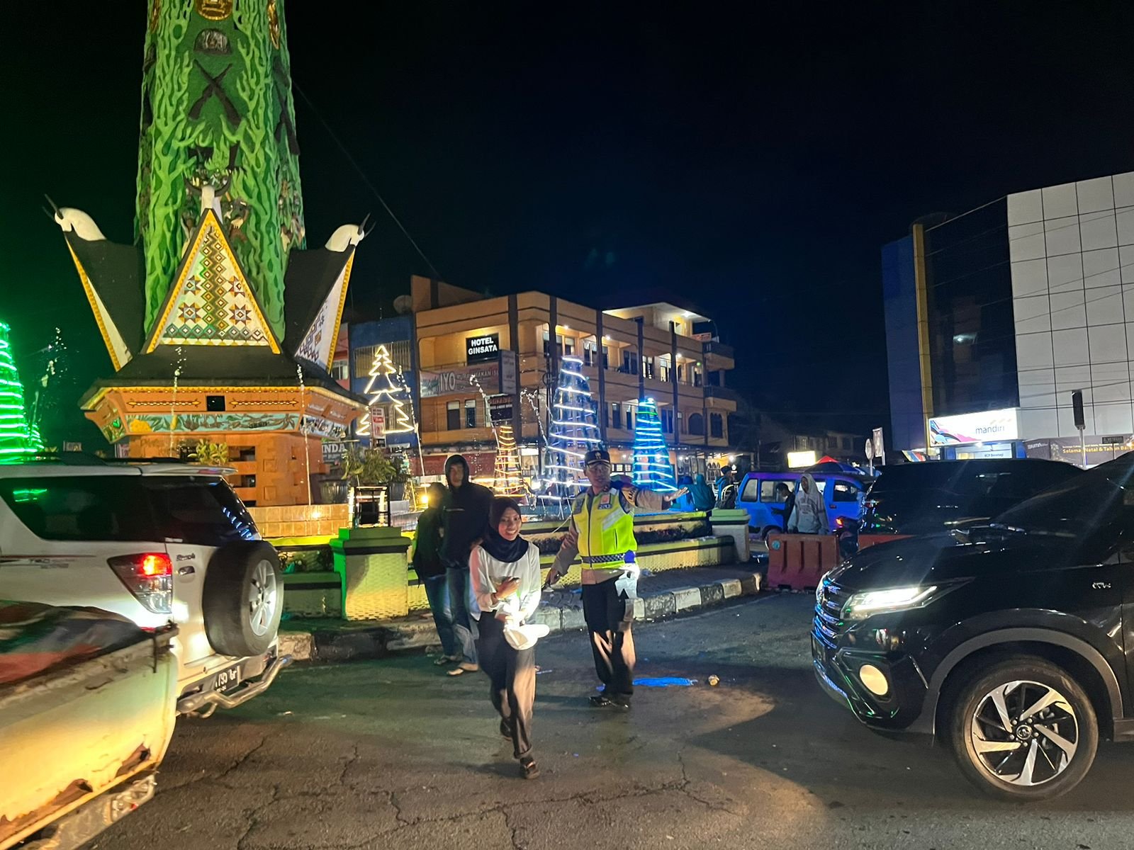 Malam Pergantian Tahun di Karo Aman, Kapolres Apresiasi Masyarakat Jaga Kamtibmas