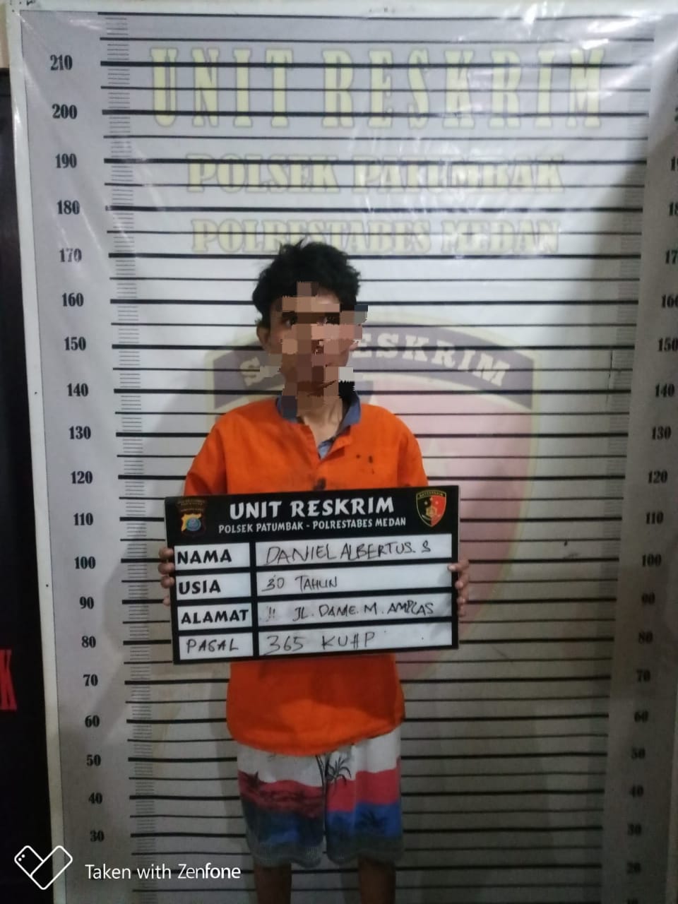 Polsek Patumbak Ringkus Perampok Driver Ojol Seorang Lagi Buron
