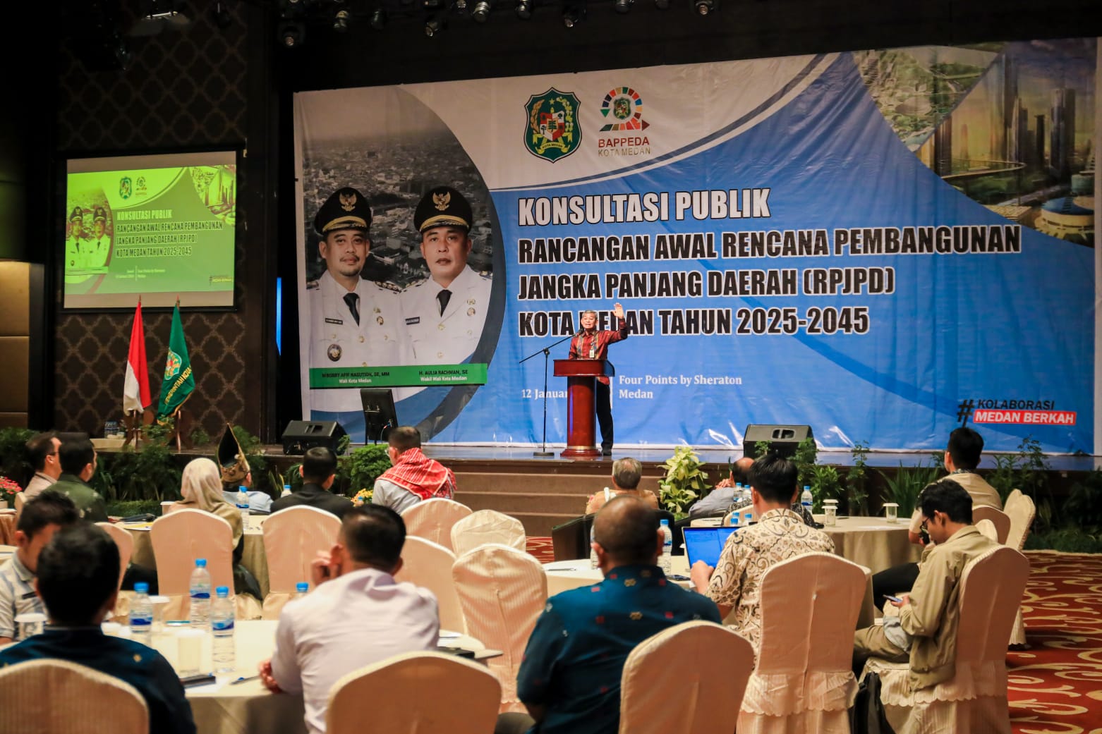 Wujudkan Indonesia Emas, Pemko Medan Konsultasikan RPJPD 2025- 2045