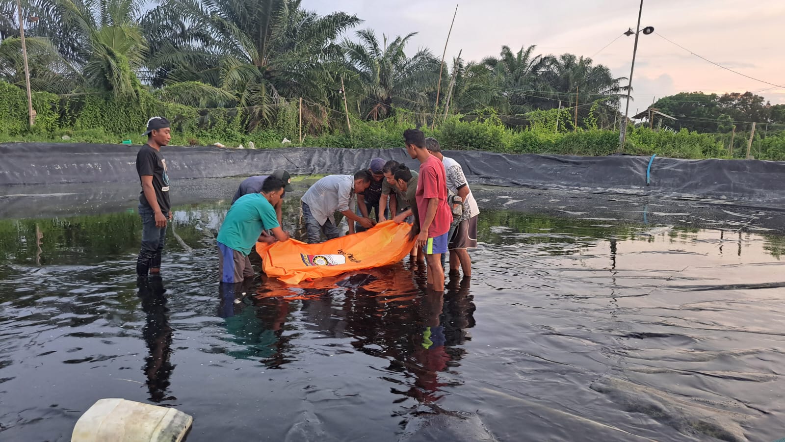 Tak Pulang Semalaman, Ditemukan Tewas di Tambak Udang