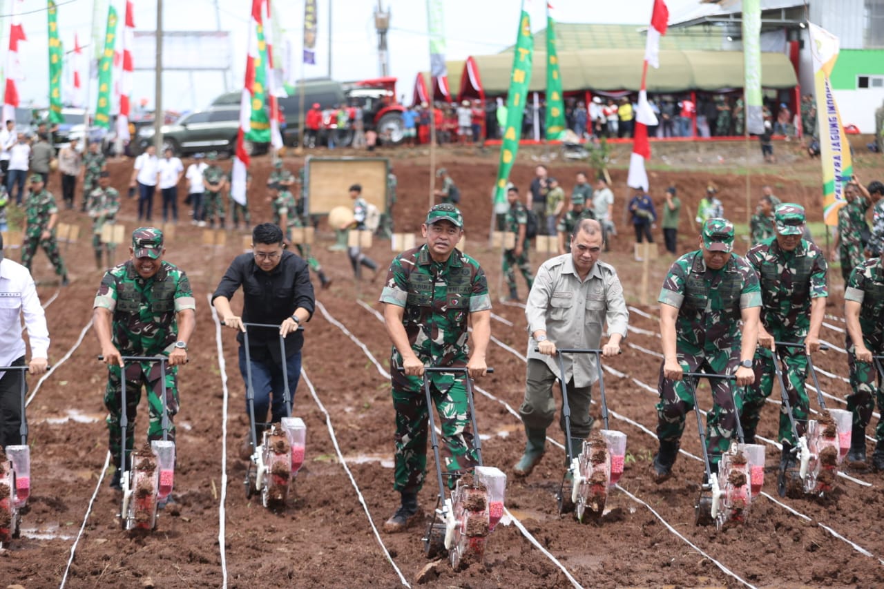 Kasad : Ubah Lahan Tidur Jadi Lahan Produktif