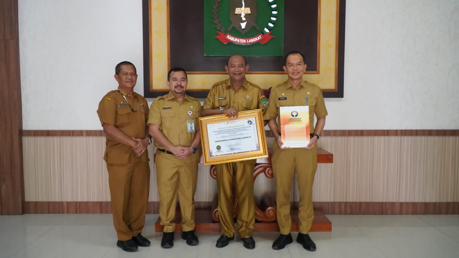 Peringkat 5 Tingkat Sumut, Langkat Zona Hijau Kategori A dan Opini Tertinggi