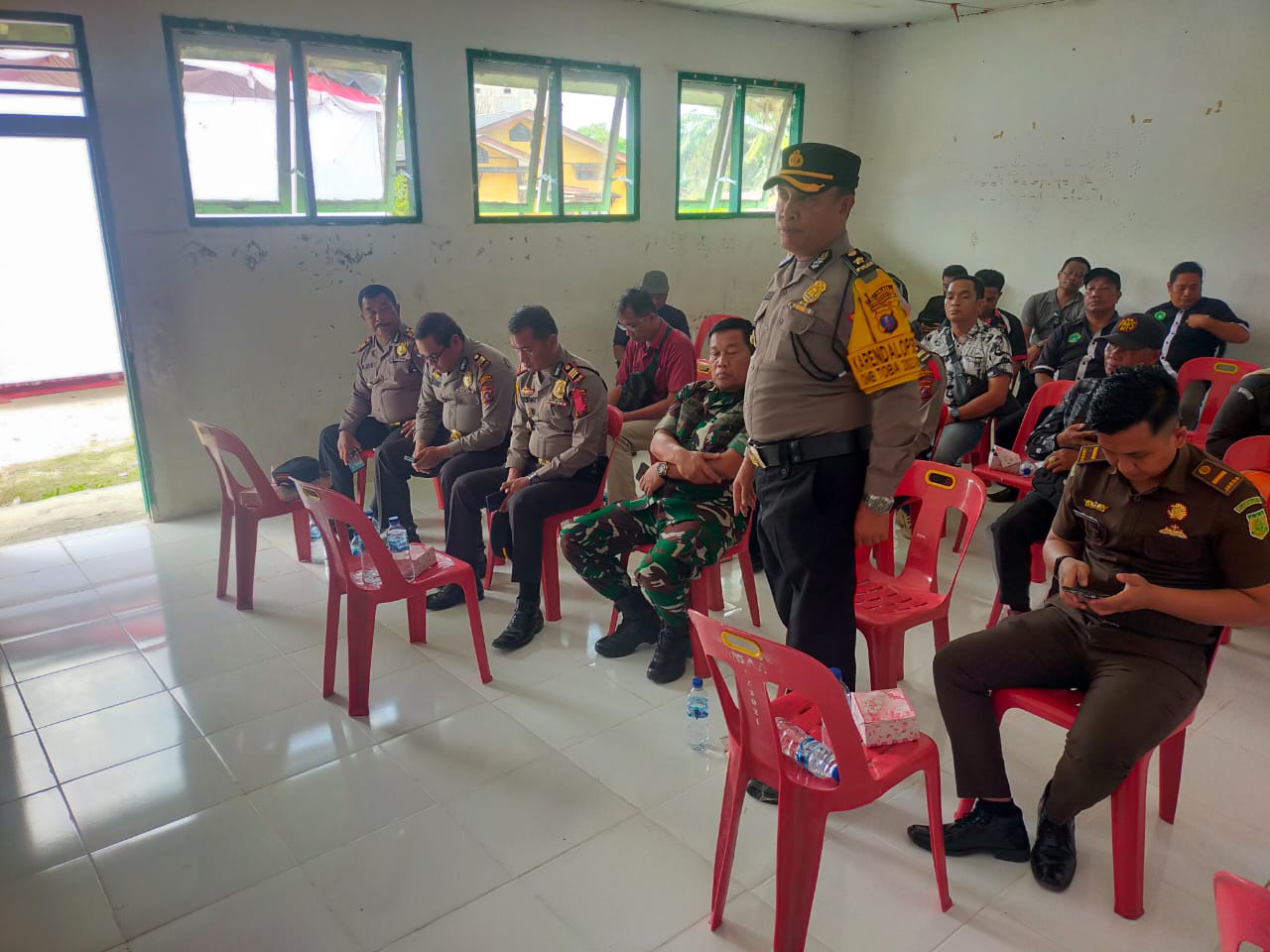Polres Labusel Amankan Simulasi Pemilu 2024